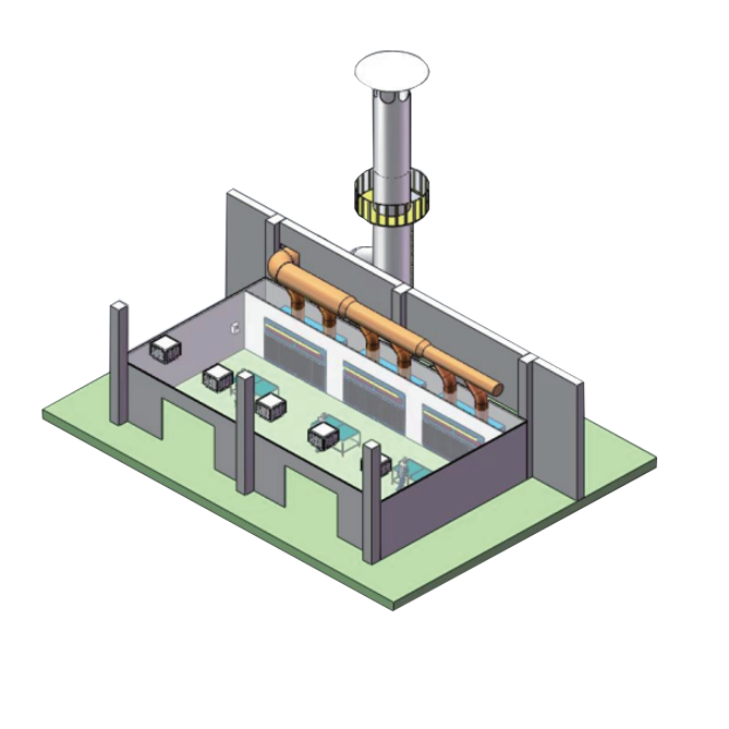 人工打磨除尘间